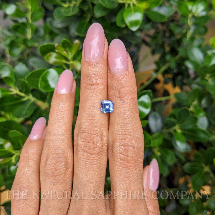 1.34 Ct. Blue Sapphire from Ceylon (Sri Lanka)