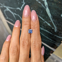 1.34 Ct. Blue Sapphire from Ceylon (Sri Lanka) Life Style