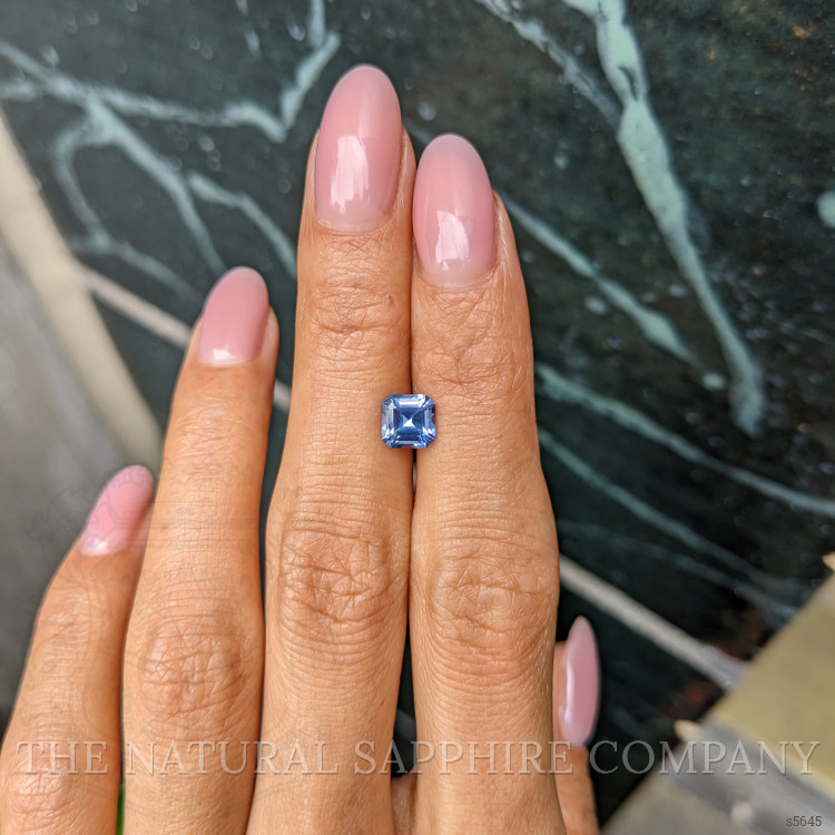 1.34 Ct. Blue Sapphire from Ceylon (Sri Lanka)