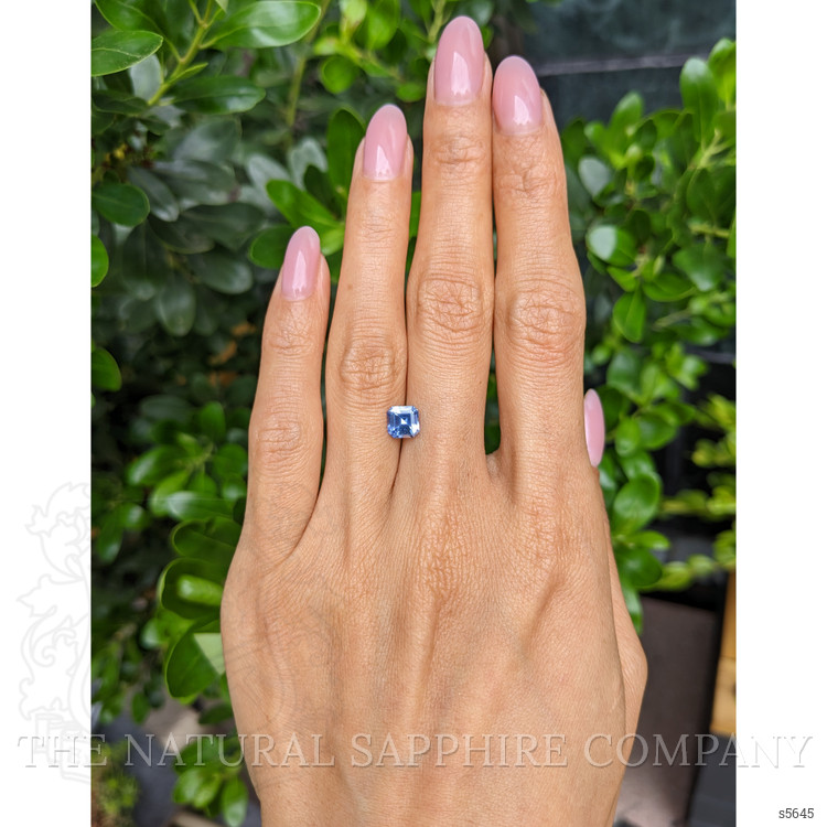 1.34 Ct. Blue Sapphire from Ceylon (Sri Lanka)