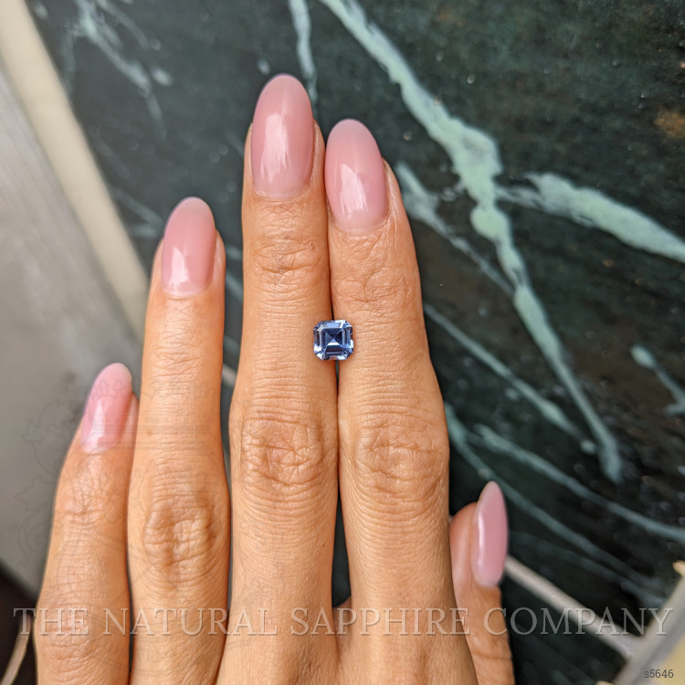 1.44 Ct. Blue Sapphire from Ceylon (Sri Lanka)