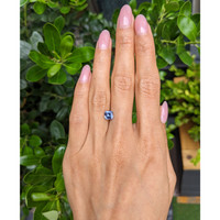 1.44 Ct. Blue Sapphire from Ceylon (Sri Lanka) Life Style