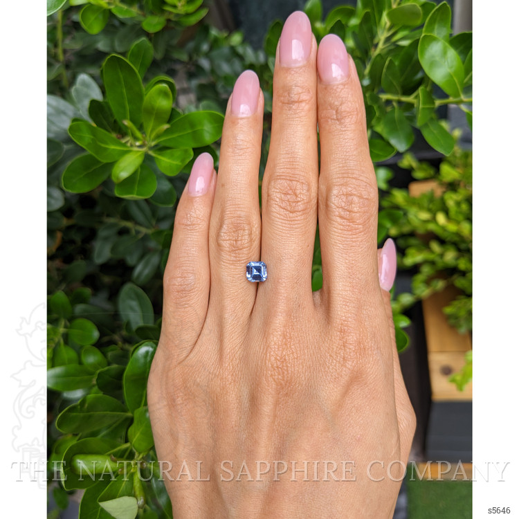 1.44 Ct. Blue Sapphire from Ceylon (Sri Lanka)