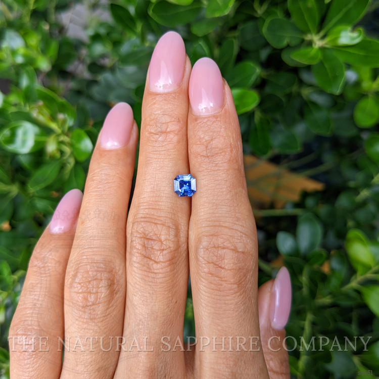 1.05 Ct. Blue Sapphire from Ceylon (Sri Lanka)