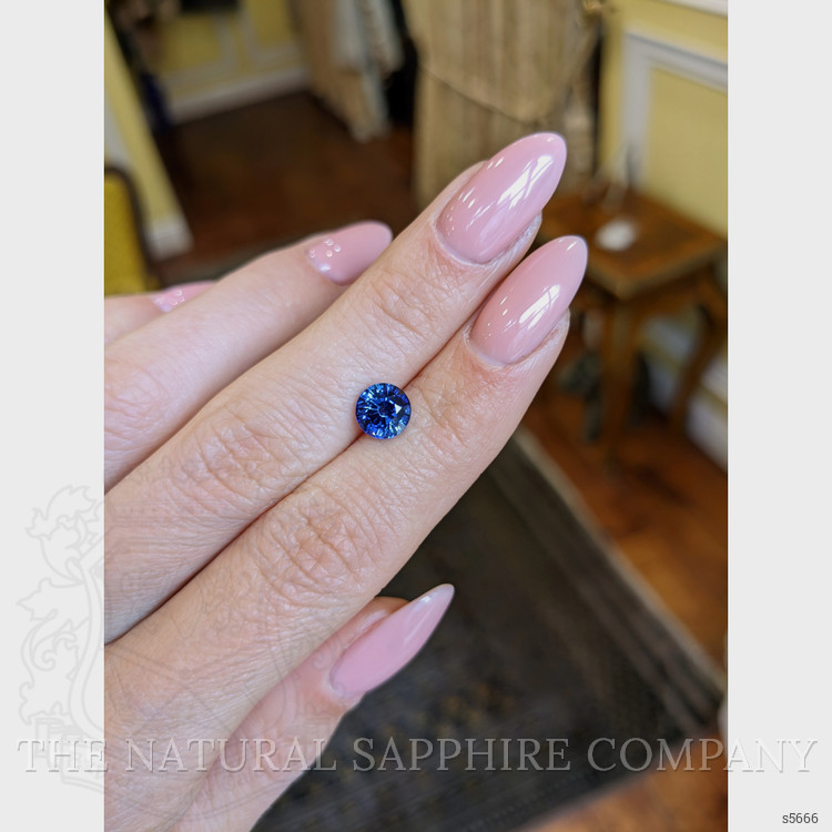 1.80 Ct. Blue Sapphire from Ceylon (Sri Lanka)