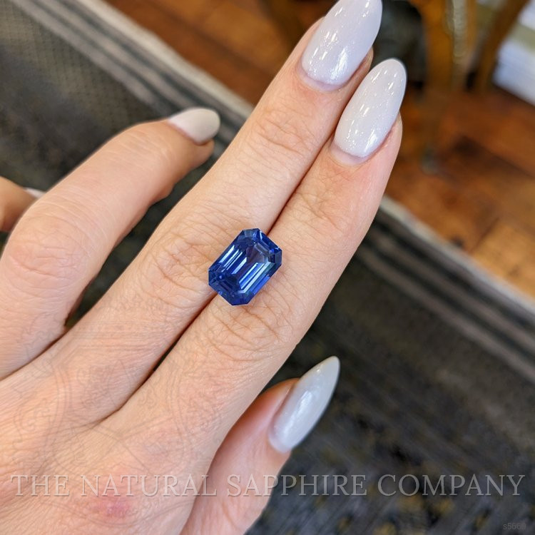 8.14 Ct. Blue Sapphire from Ceylon (Sri Lanka)
