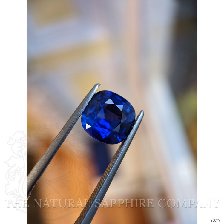 2.55 Ct. Blue Sapphire from Burma (Myanmar)
