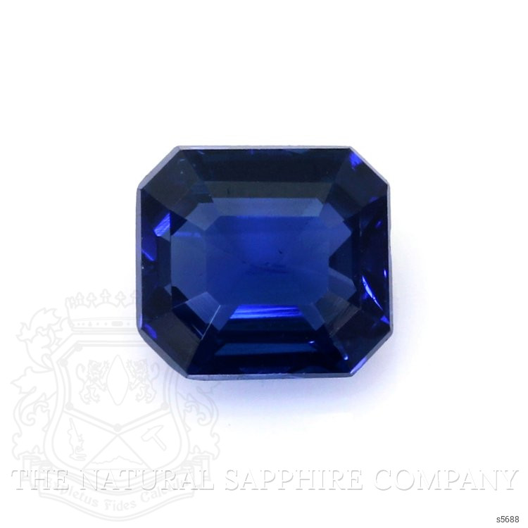 0.88 Ct. Blue Sapphire from Ceylon (Sri Lanka)