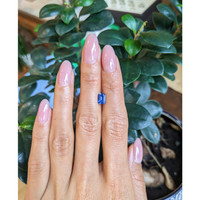 1.03 Ct. Blue Sapphire from Ceylon (Sri Lanka) Life Style
