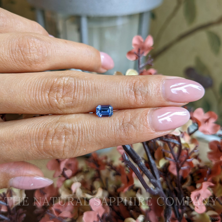 1.01 Ct. Blue Sapphire from Ceylon (Sri Lanka)