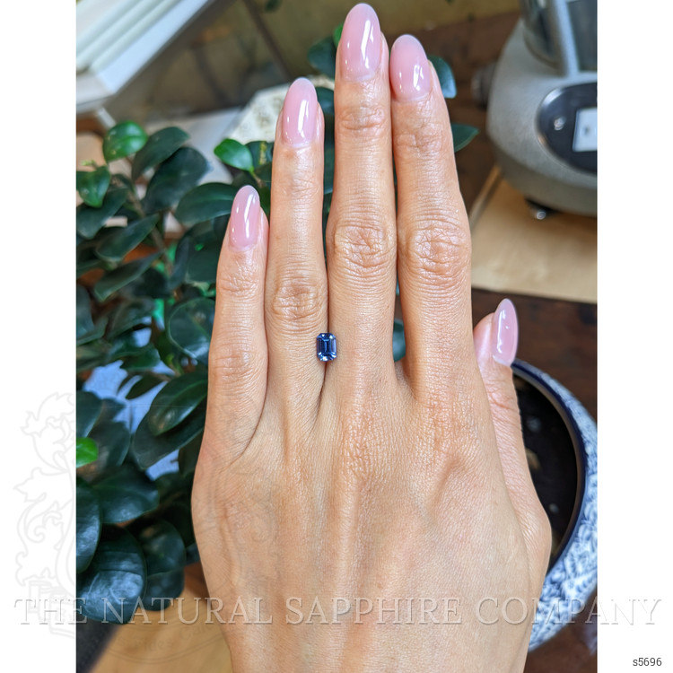 1.01 Ct. Blue Sapphire from Ceylon (Sri Lanka)