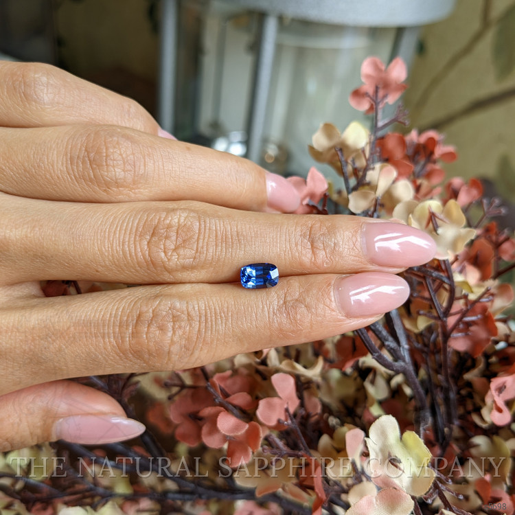 1.54 Ct. Blue Sapphire from Ceylon (Sri Lanka)