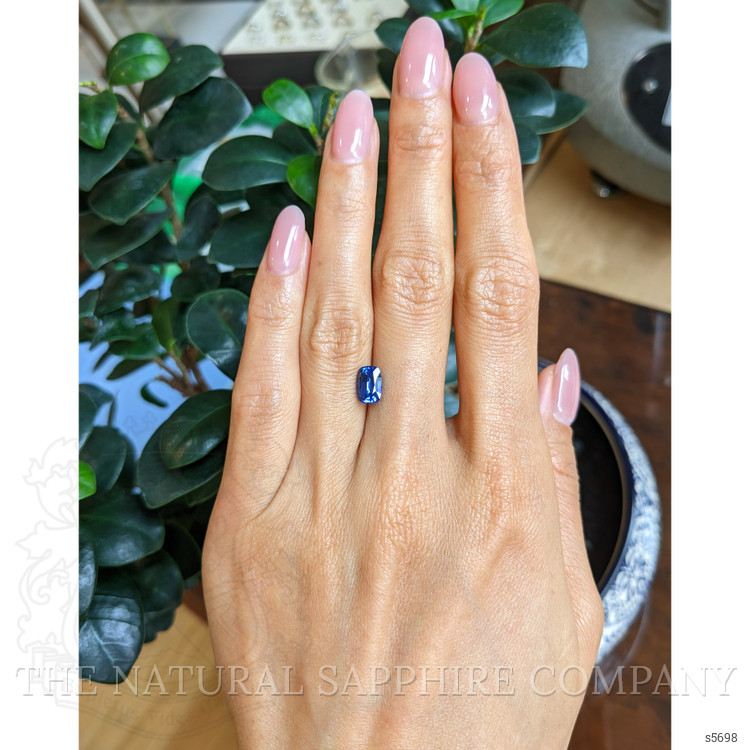 1.54 Ct. Blue Sapphire from Ceylon (Sri Lanka)