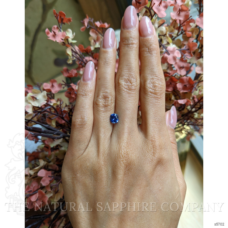 1.03 Ct. Blue Sapphire from Ceylon (Sri Lanka)