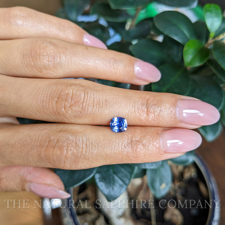 1.03 Ct. Blue Sapphire from Ceylon (Sri Lanka)