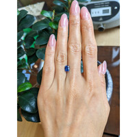 1.14 Ct. Blue Sapphire from Ceylon (Sri Lanka) Life Style