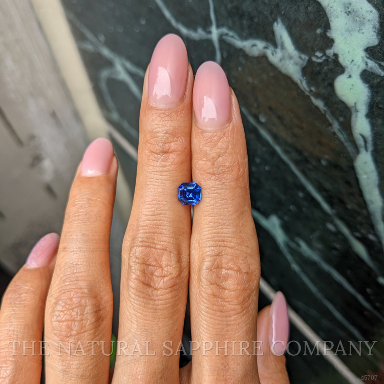 1.01 Ct. Blue Sapphire from Ceylon (Sri Lanka)