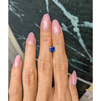1.18 Ct. Blue Sapphire from Ceylon (Sri Lanka) Life Style