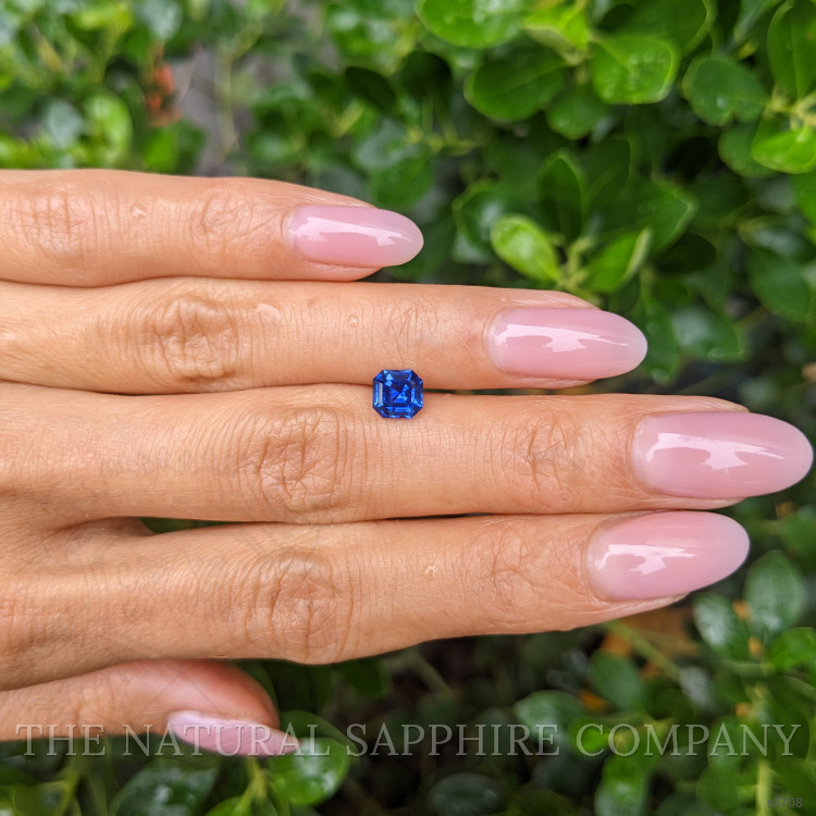 1.18 Ct. Blue Sapphire from Ceylon (Sri Lanka)