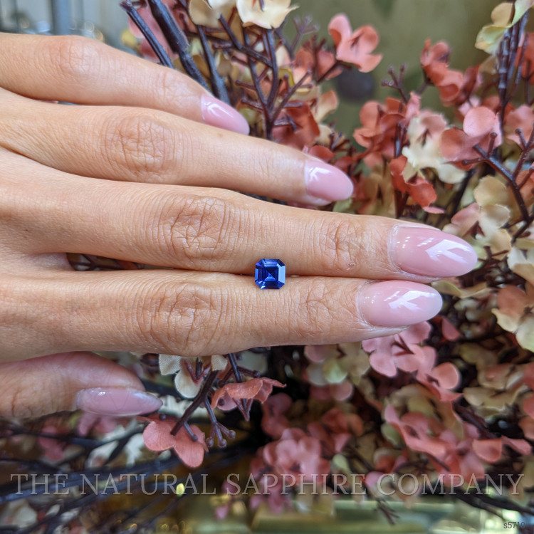 1.09 Ct. Blue Sapphire from Ceylon (Sri Lanka)