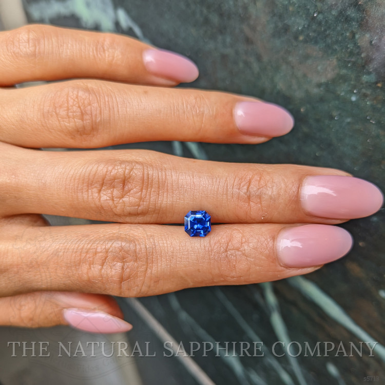 1.21 Ct. Blue Sapphire from Ceylon (Sri Lanka)