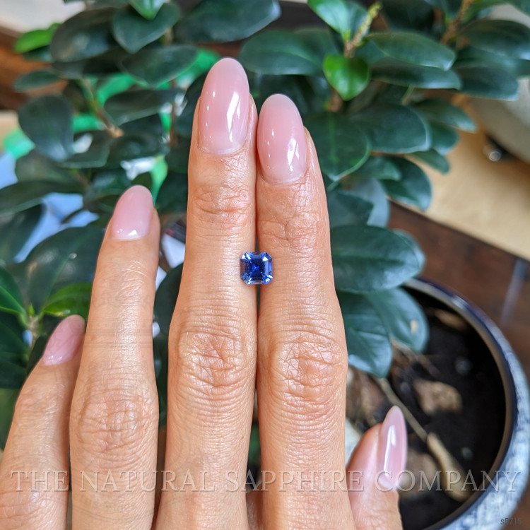 1.21 Ct. Blue Sapphire from Ceylon (Sri Lanka)