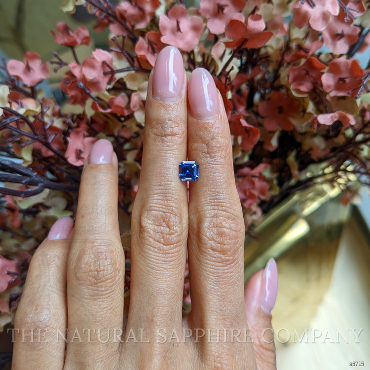 1.21 Ct. Blue Sapphire from Ceylon (Sri Lanka)