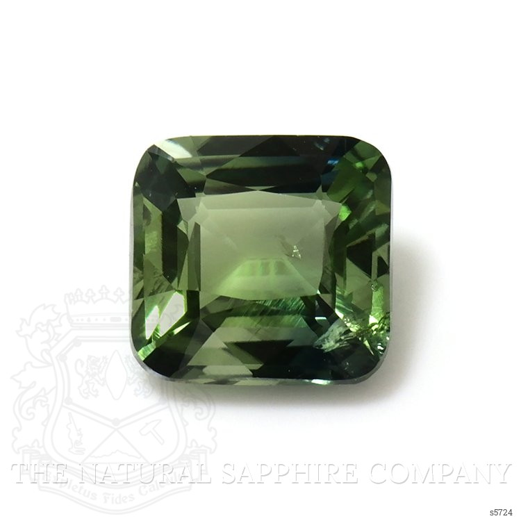 1.56 Ct. Bluish Green Sapphire from Ceylon (Sri Lanka)
