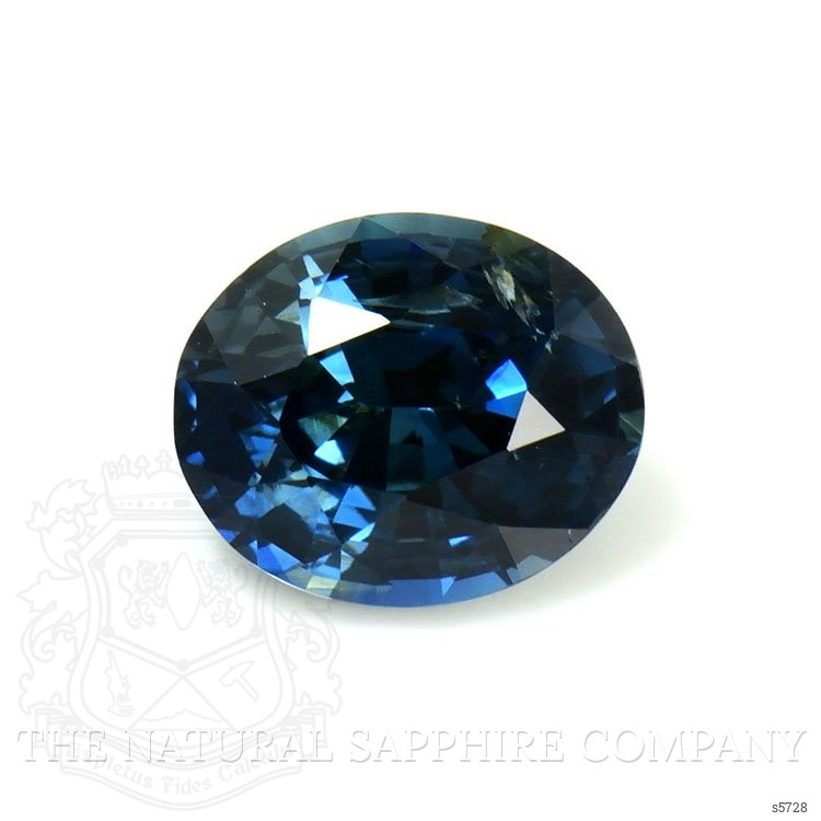 1.43 Ct. Greenish Blue Sapphire from Ceylon (Sri Lanka)