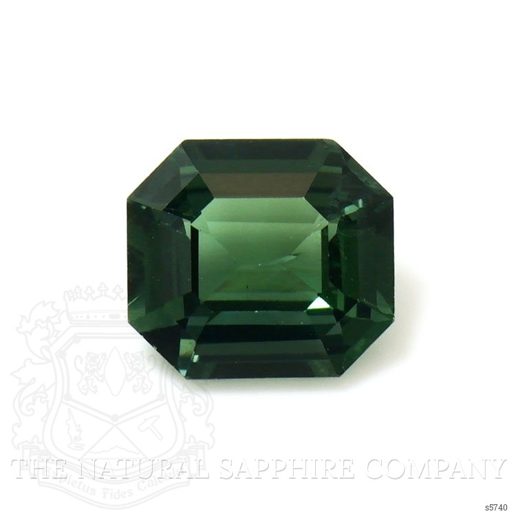 1.18 Ct. Bluish Green Sapphire from Ceylon (Sri Lanka)