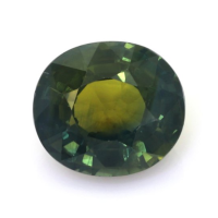 2.26 Ct. Yellowish Green Sapphire from Ceylon (Sri Lanka) Video