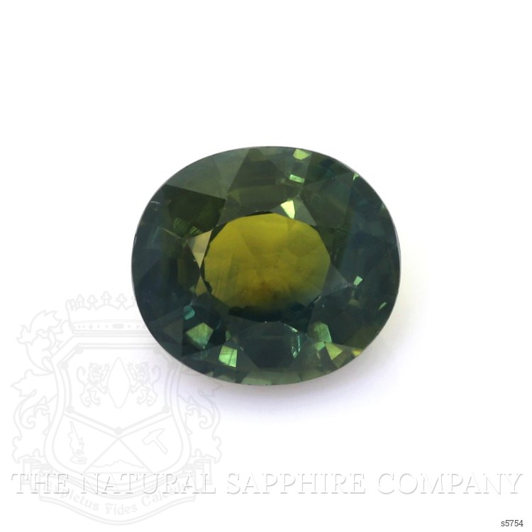 2.26 Ct. Yellowish Green Sapphire from Ceylon (Sri Lanka)
