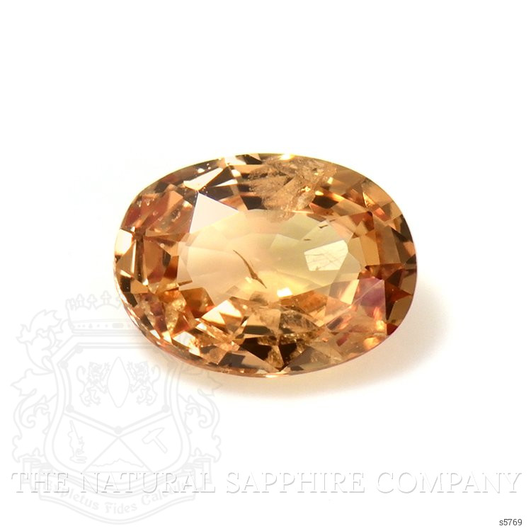 1.09 Ct. Orangish Brown Sapphire from Ceylon (Sri Lanka)