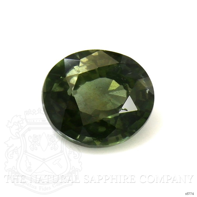 1.19 Ct. Green Sapphire from Ceylon (Sri Lanka)
