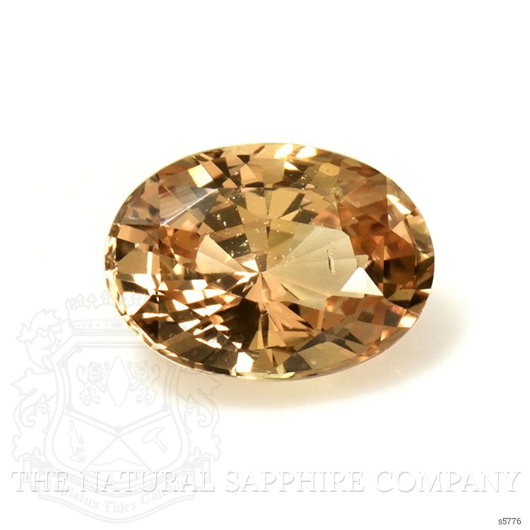 1.65 Ct. Yellowish Brown Sapphire from Ceylon (Sri Lanka)