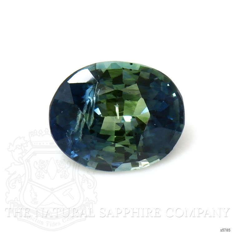 1.18 Ct. Greenish Blue Sapphire from Ceylon (Sri Lanka)