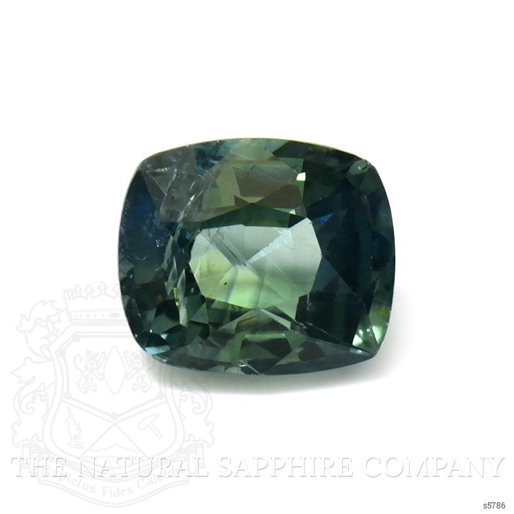 1.42 Ct. Bluish Green Sapphire from Ceylon (Sri Lanka)