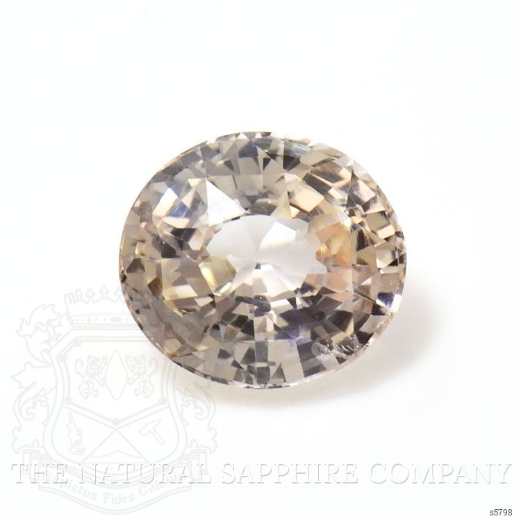 1.26 Ct. Peach Sapphire from Ceylon (Sri Lanka)