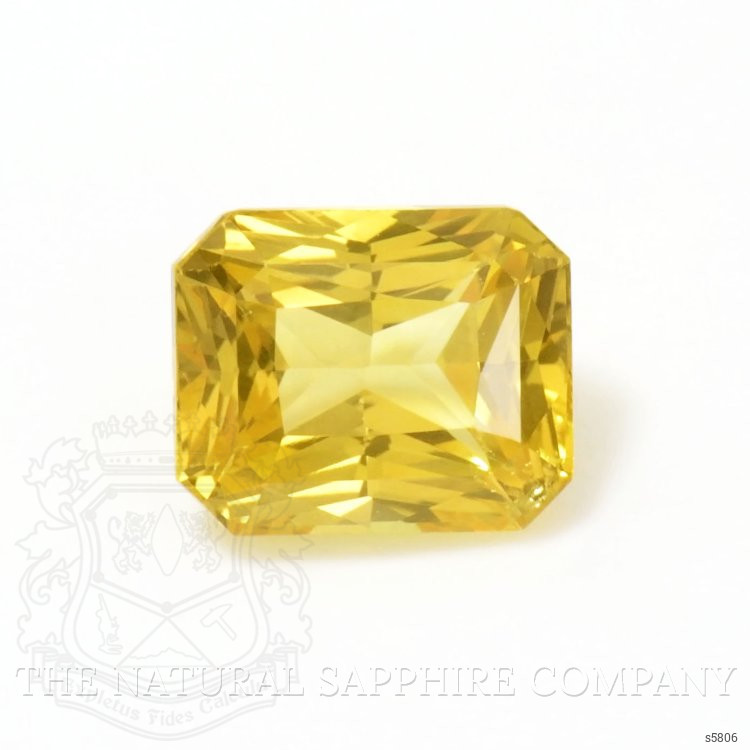 1.36 Ct. Yellow Sapphire from Ceylon (Sri Lanka)