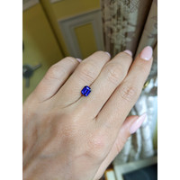 1.00 Ct. Blue Sapphire from Ceylon (Sri Lanka) Life Style