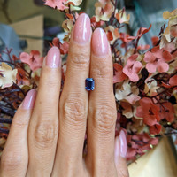 1.34 Ct. Blue Sapphire from Ceylon (Sri Lanka) Life Style