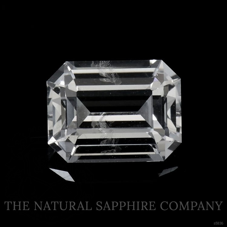 1.53 Ct. White Sapphire from Ceylon (Sri Lanka)