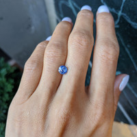 1.19 Ct. Blue Sapphire from Ceylon (Sri Lanka) Life Style