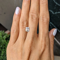 1.37 Ct. Peach Sapphire from Ceylon (Sri Lanka) Life Style