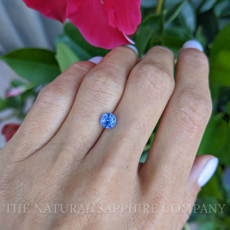 1.22 Ct. Blue Sapphire from Ceylon (Sri Lanka)