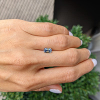 1.71 Ct. Bi Color Sapphire from Ceylon (Sri Lanka) Life Style