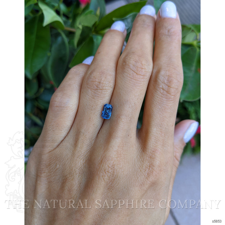 1.32 Ct. Blue Sapphire from Ceylon (Sri Lanka)