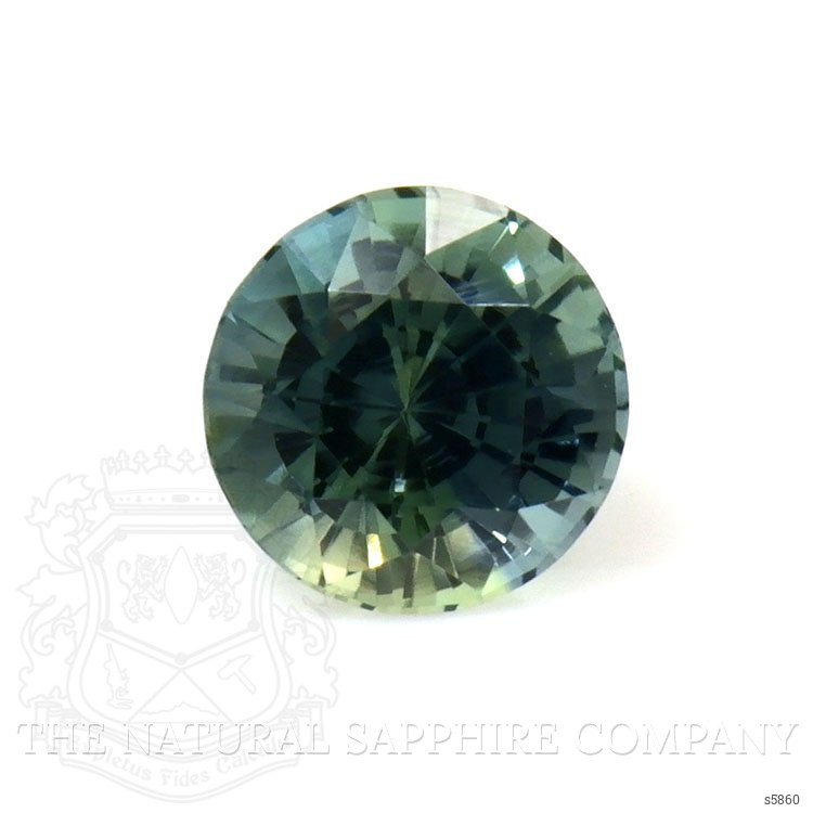 0.61 Ct. Bluish Green Sapphire from Madagascar