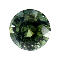 0.67 Ct. Bluish Green Sapphire from Madagascar Video