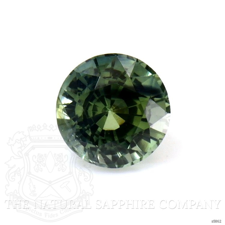 0.67 Ct. Bluish Green Sapphire from Madagascar